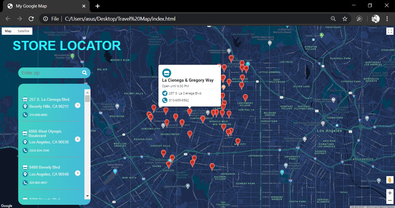 store locator By Mr.AHR